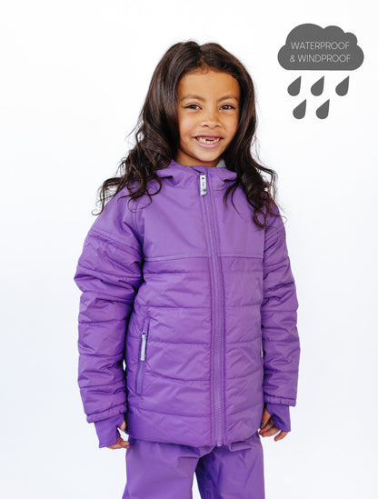 Hydracloud Puffer Jacket - Violet