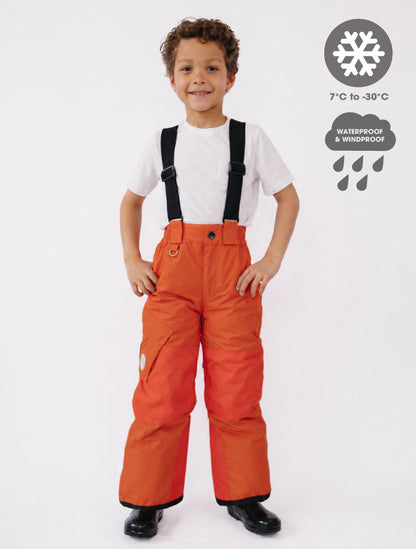 Snow Pants - Burnt Orange