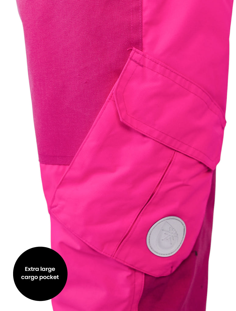 Snow Pants - Neon Pink