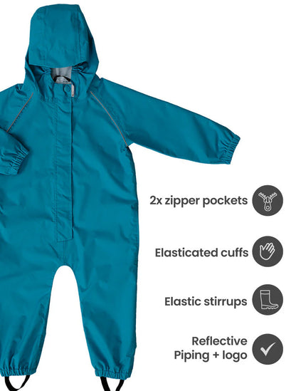 Splashmagic Rainsuit - Deep Teal
