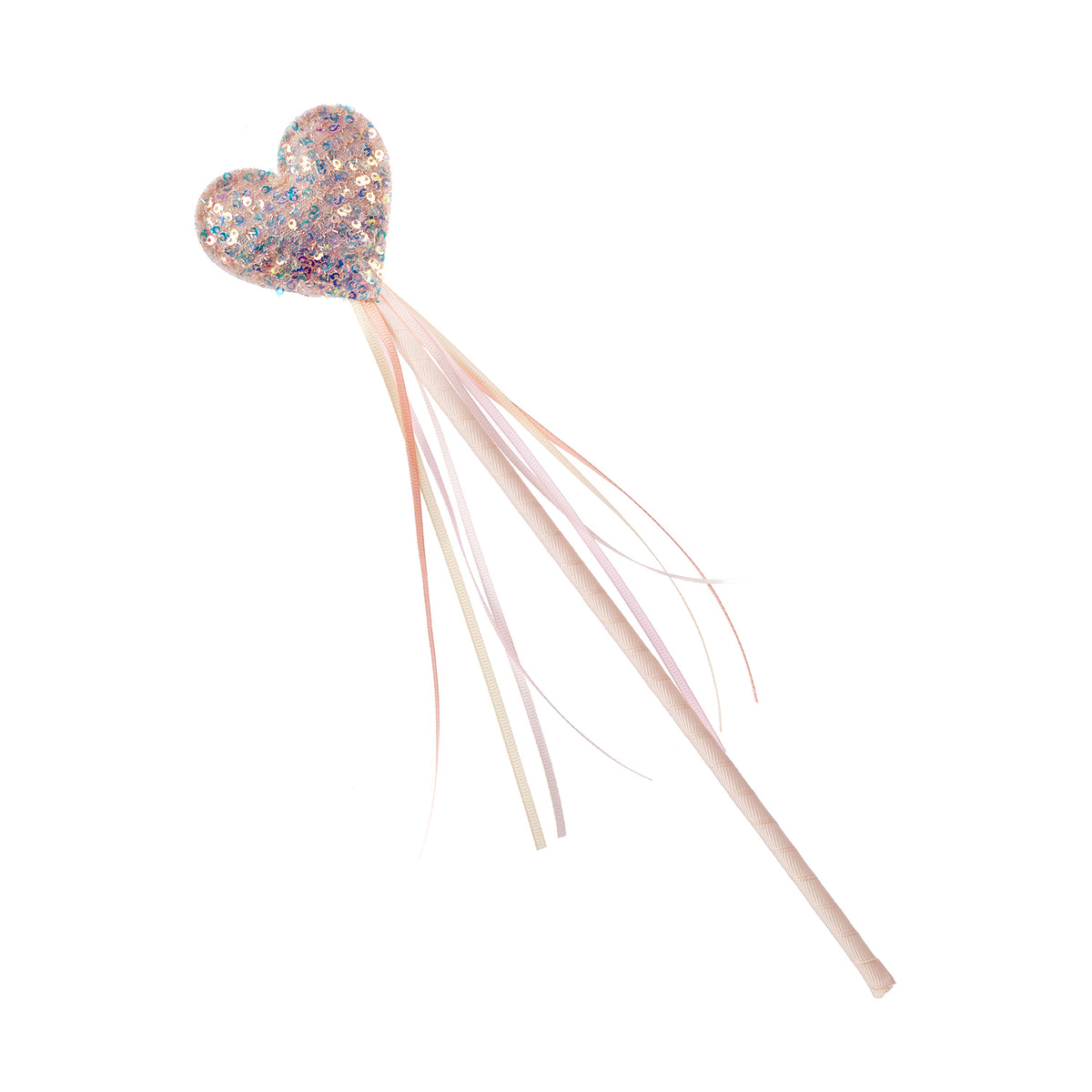 Play Pretend Wand - Sequin Heart