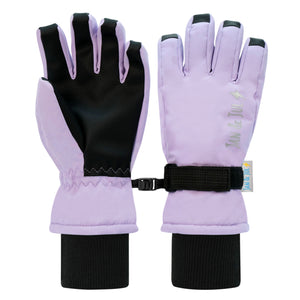 Waterproof Snow Gloves - Lavender