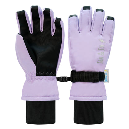 Waterproof Snow Gloves - Lavender