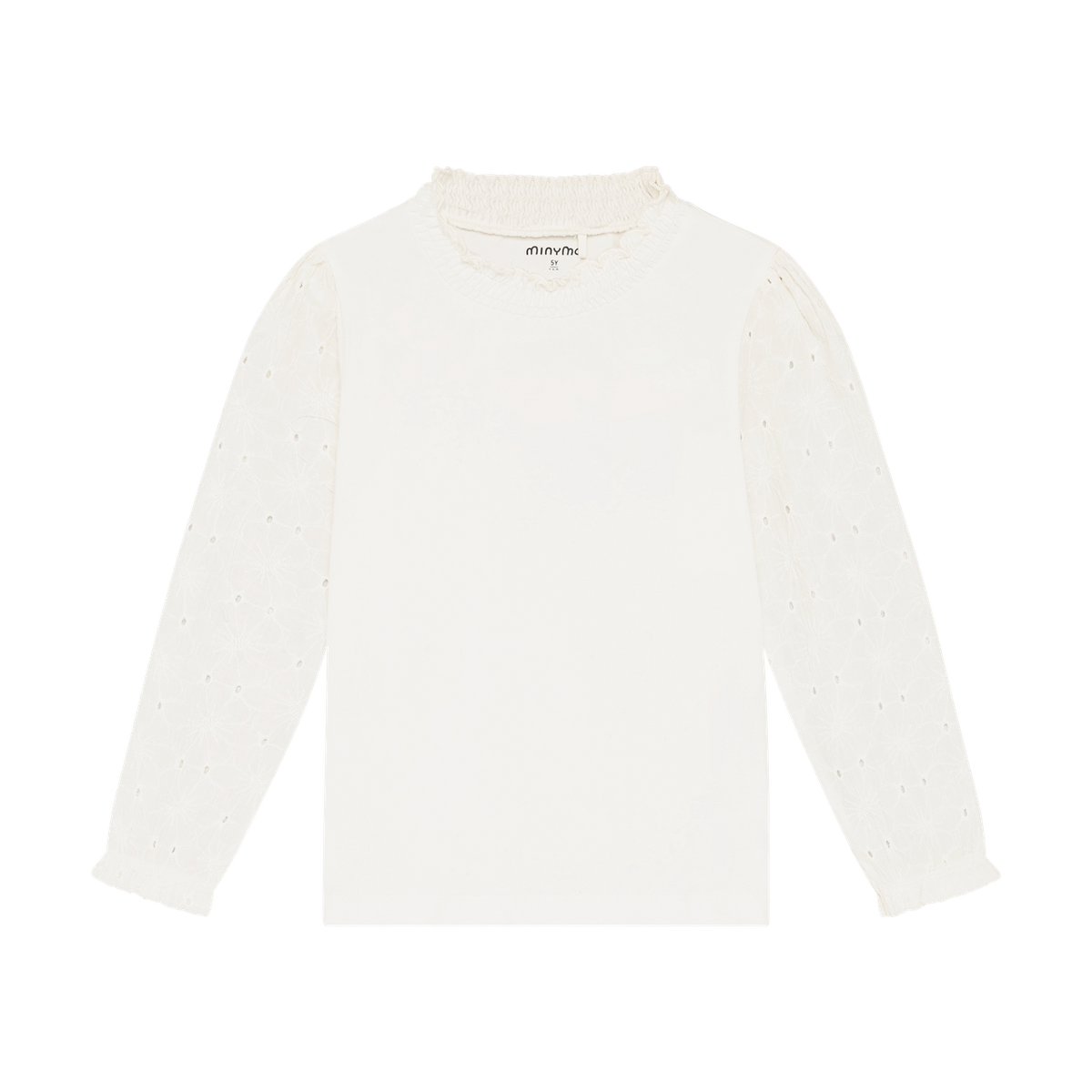 Long Sleeve Shirt with Eyelet Sleeves