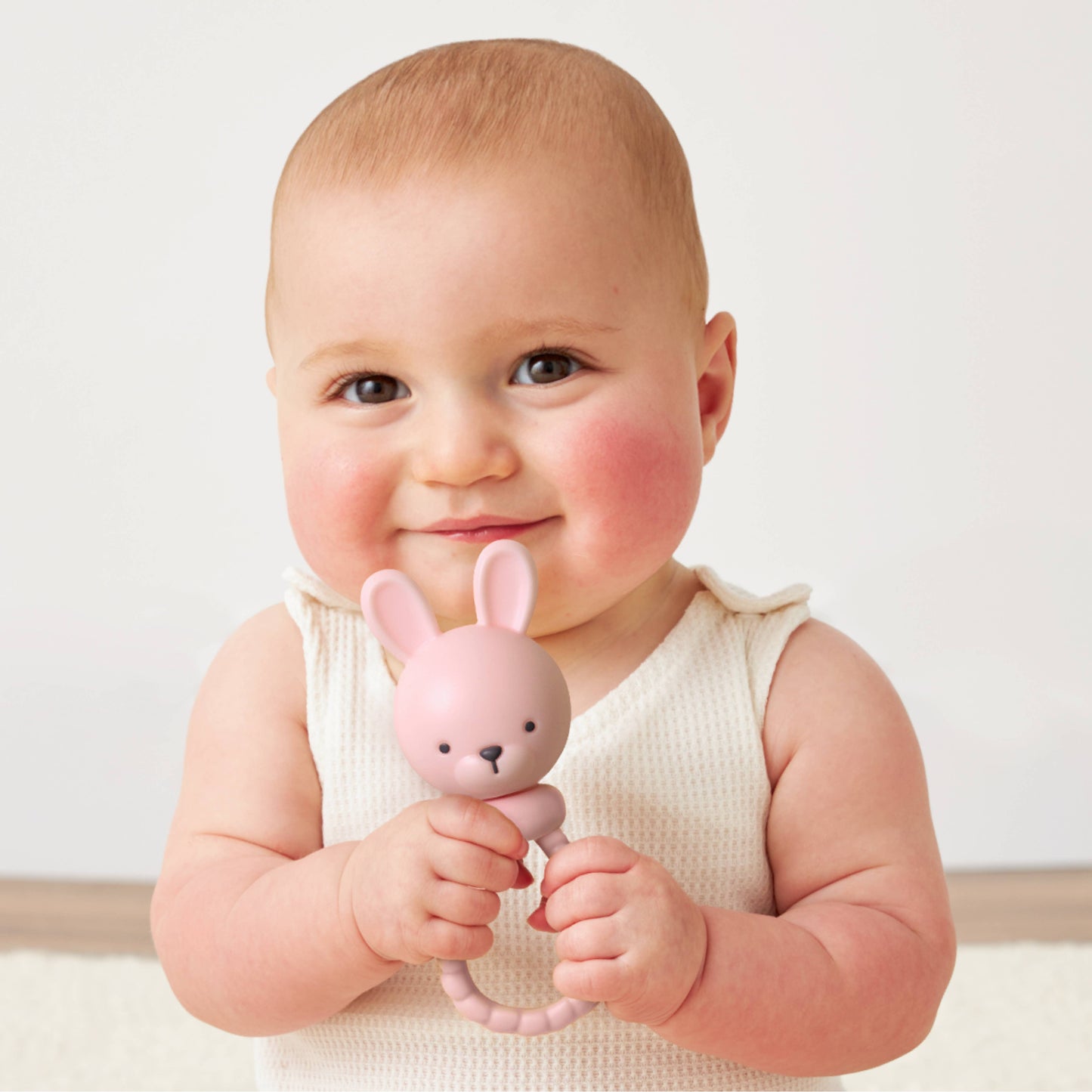 Itzy Ritzy Pink Bunny Sweetie Rattle™