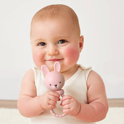 Itzy Ritzy Pink Bunny Sweetie Rattle™