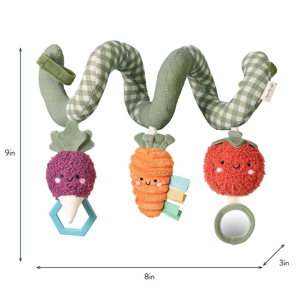 Itzy Bitzy Spiral Car Seat Activity Toy