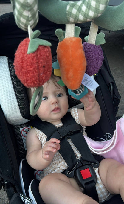 Itzy Bitzy Spiral Car Seat Activity Toy