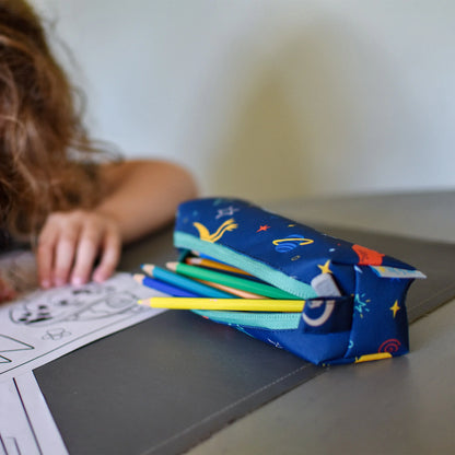Pencil Case - Space Dinos