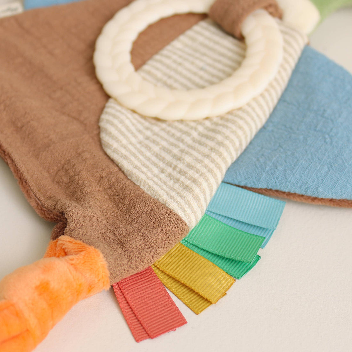 Bitzy Crinkle™ Sensory Toy With Teether