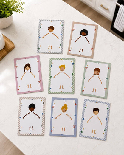 Magnetic Coloring Sheets - Design-a-Doll (8pc Set)