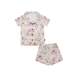 Classic Short-Sleeve PJ Set - Floral Bliss