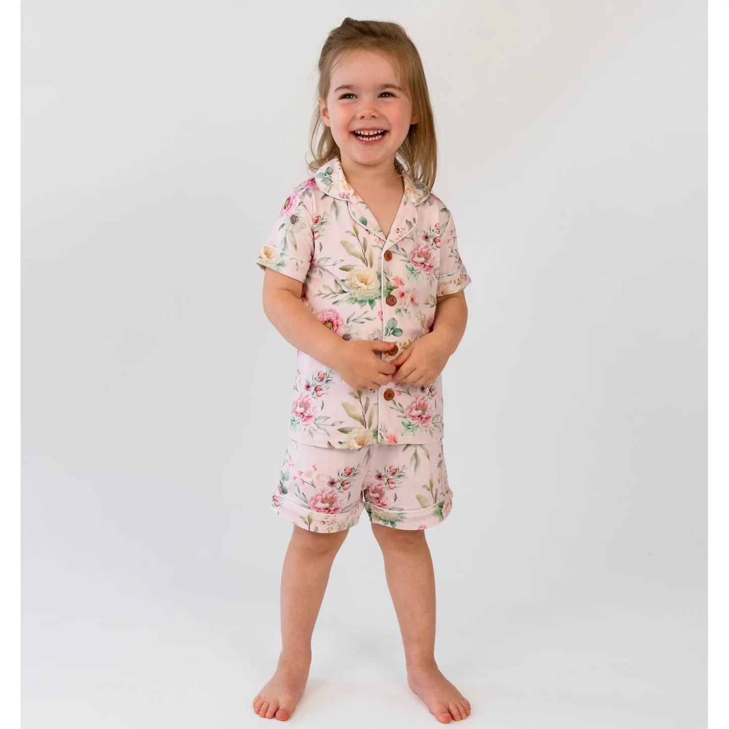 Classic Short-Sleeve PJ Set - Floral Bliss