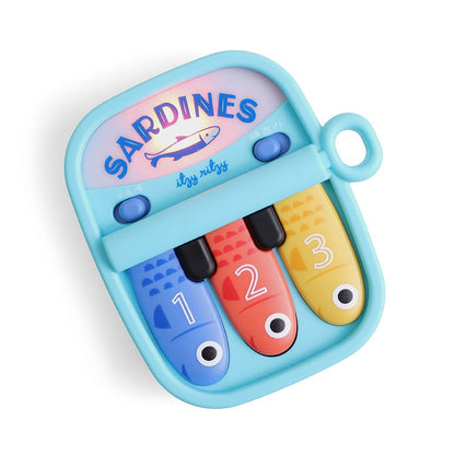 Bitzy Tunes™ Light-up Interactive Piano Toy - Sardines
