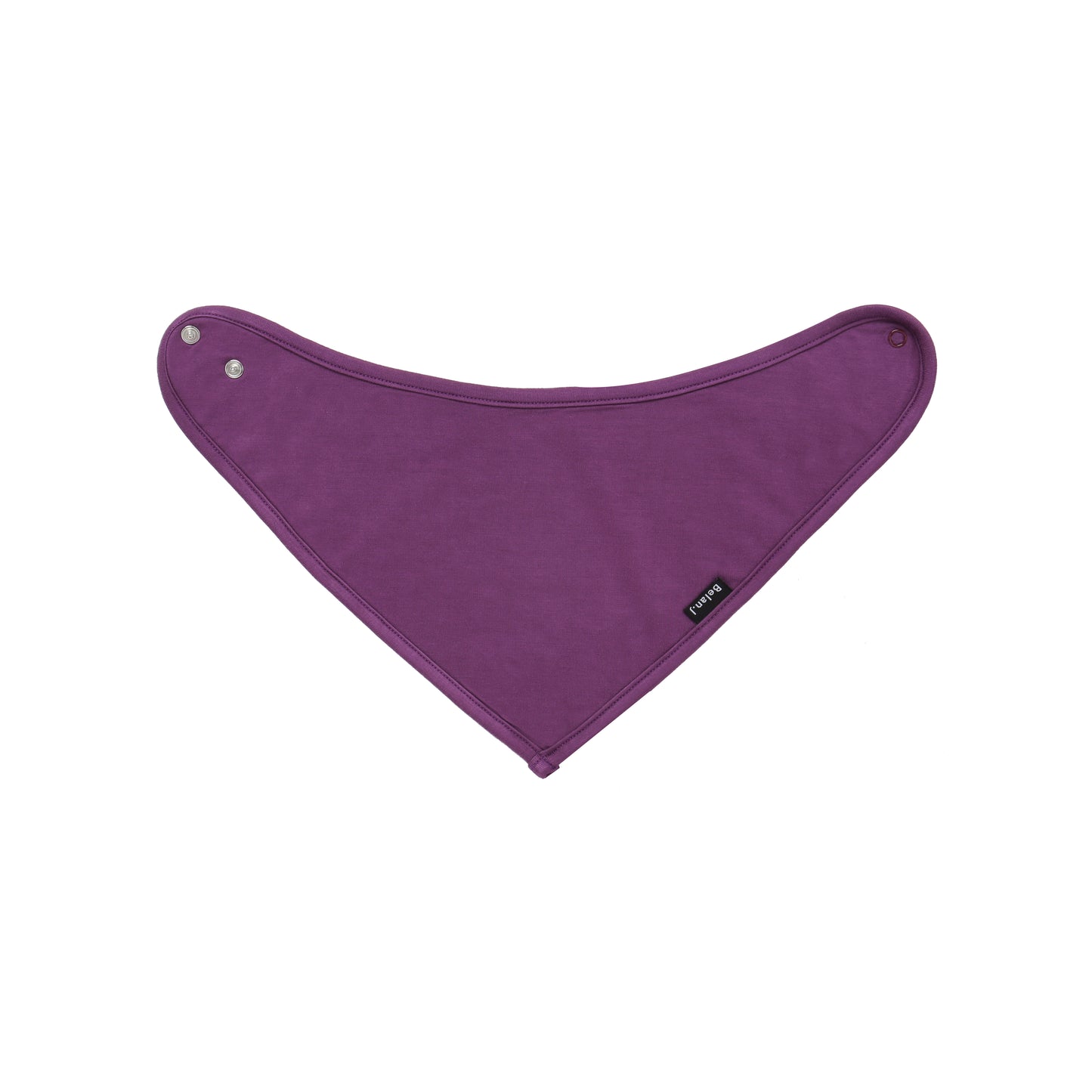 Bandana Bib - Deep Plum