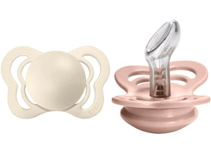 BIBS Pacifier 2PK - Ivory/Blush