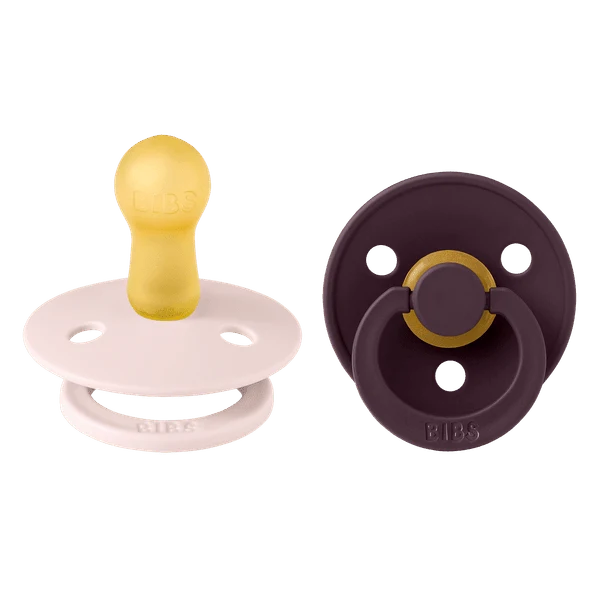 BIBS Pacifier 2PK - Petal/Plum