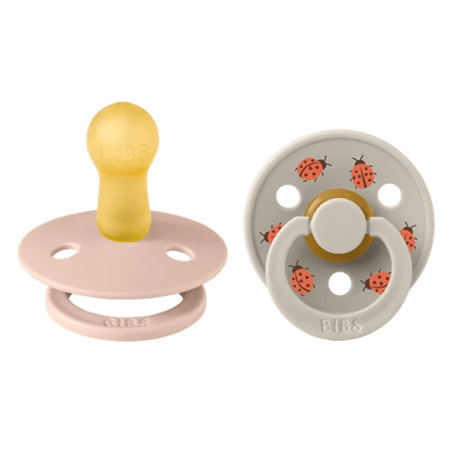BIBS Pacifier 2PK - Ladybug/Blush Mix