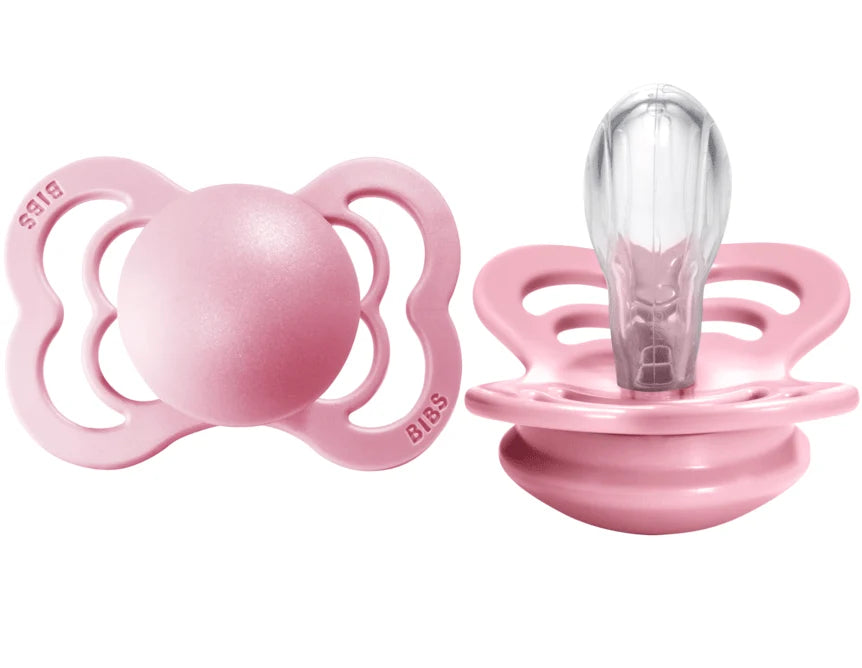 BIBS Pacifier 2PK - Baby Pink