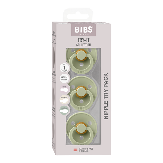 BIBS Try-It Collection 3PK - Sage