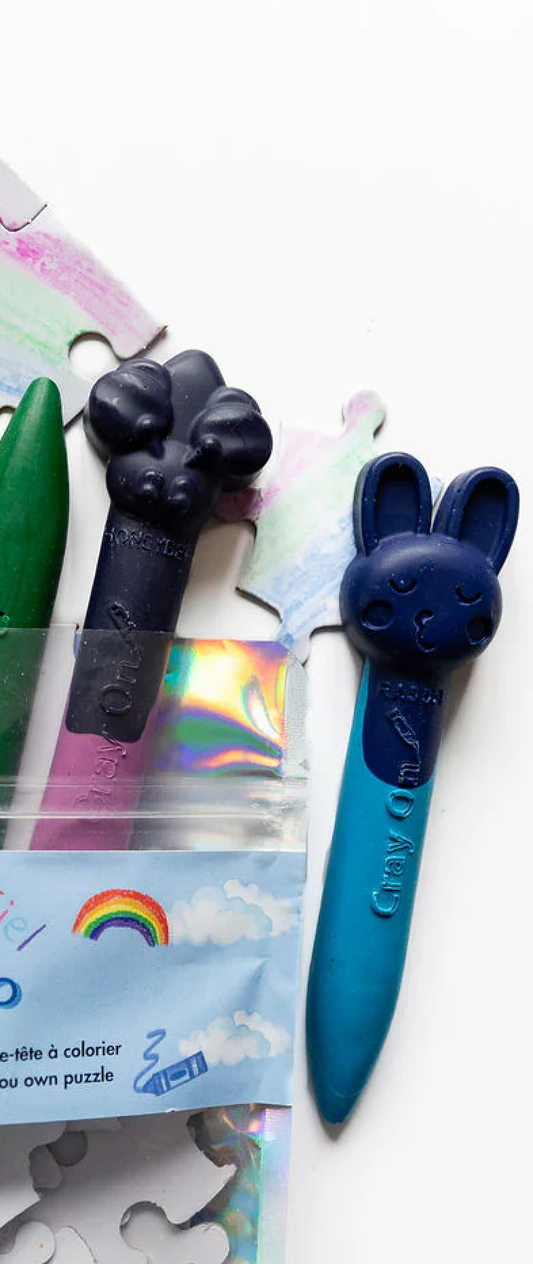 Crayon Stix & Color in Puzzle - Pink/Purple