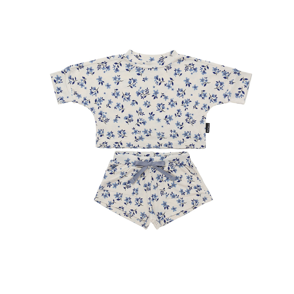 Baggy Top & Bottom Set - Bluebells