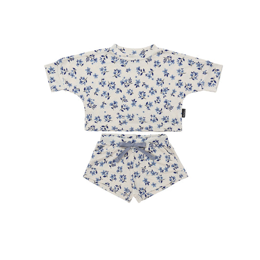 Baggy Top & Bottom Set - Bluebells