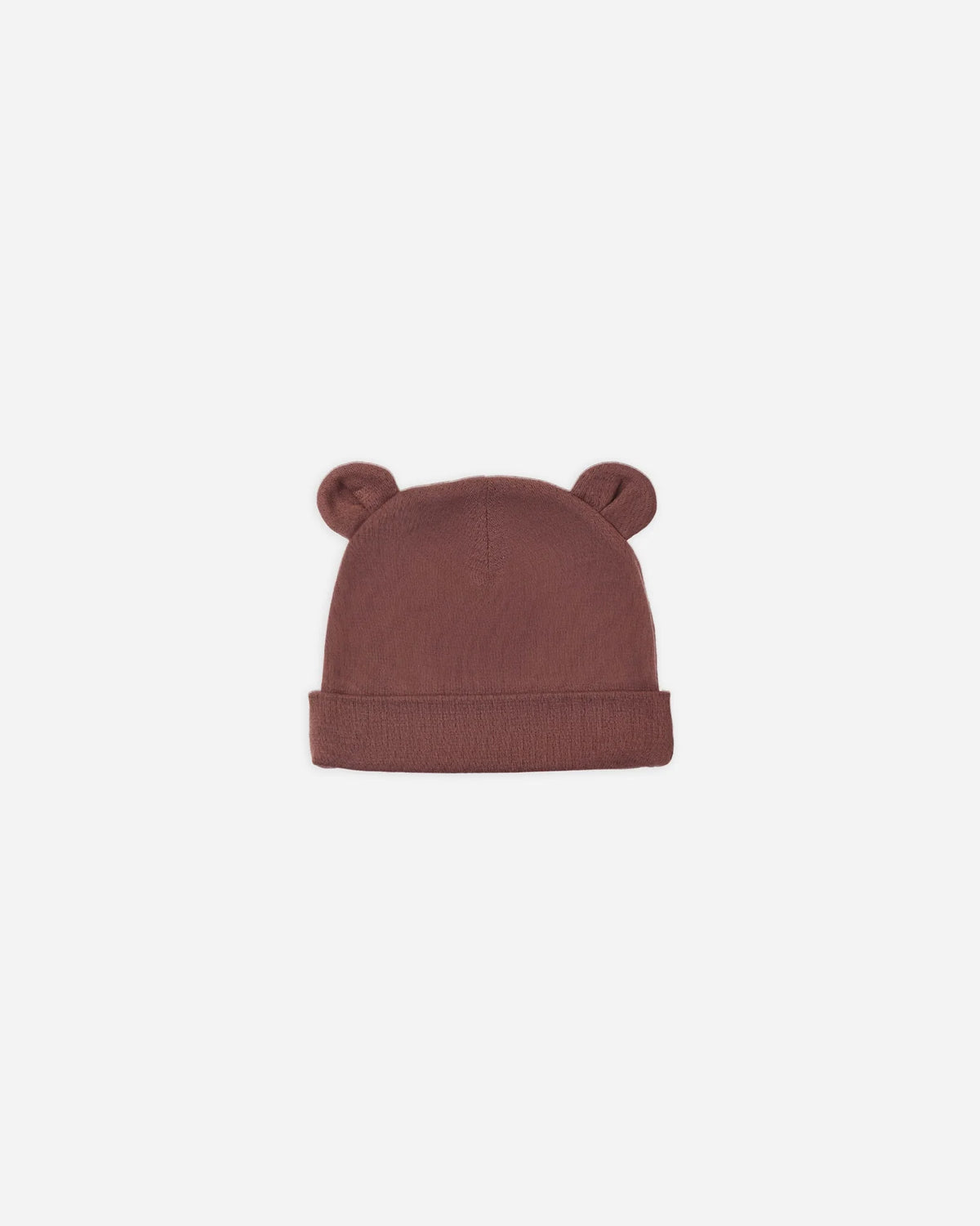Baby Bear Beanie - Black Cherry