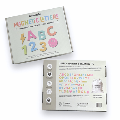 Soft Foam Magnetic Letters & Symbols 150pc Set
