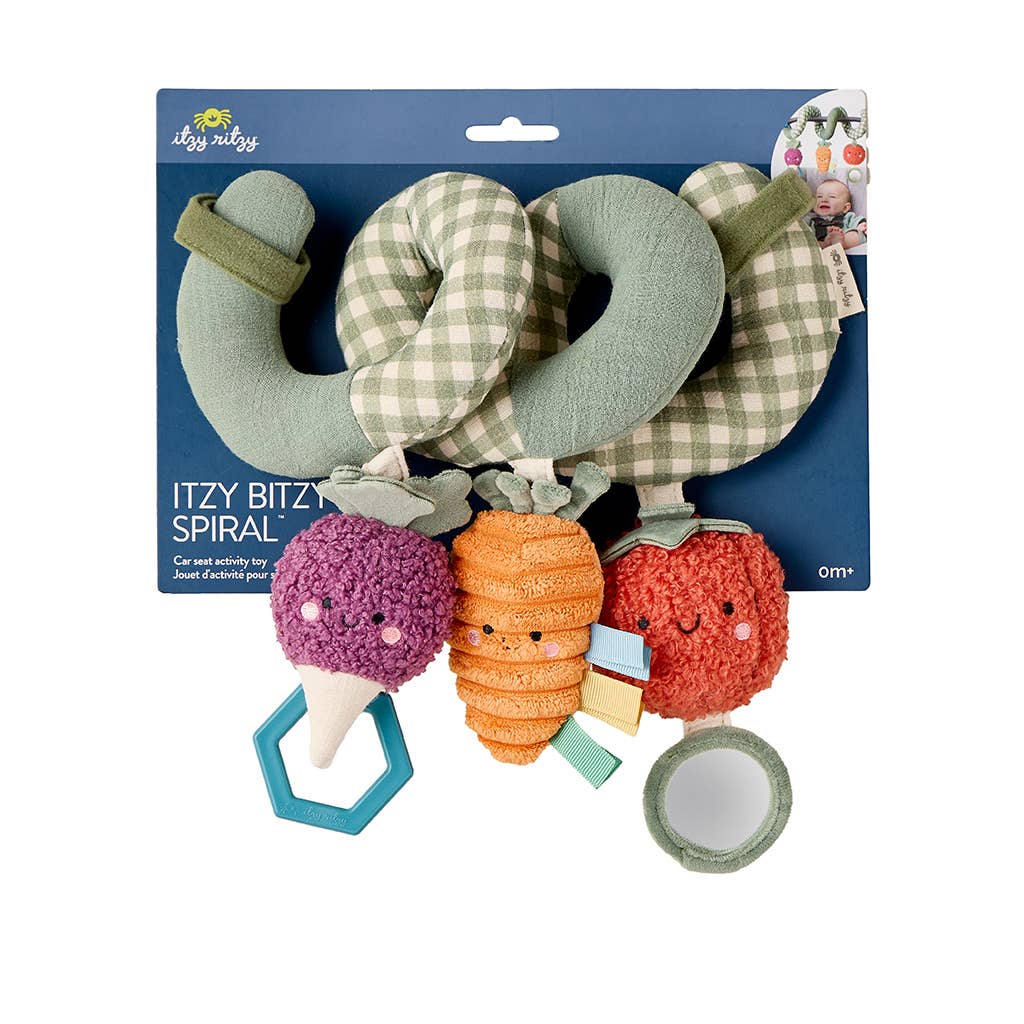 Itzy Bitzy Spiral Car Seat Activity Toy