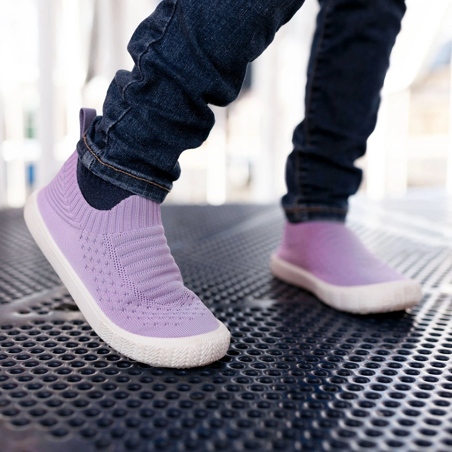 Kids Xplorer Slip on Shoes - Lavender