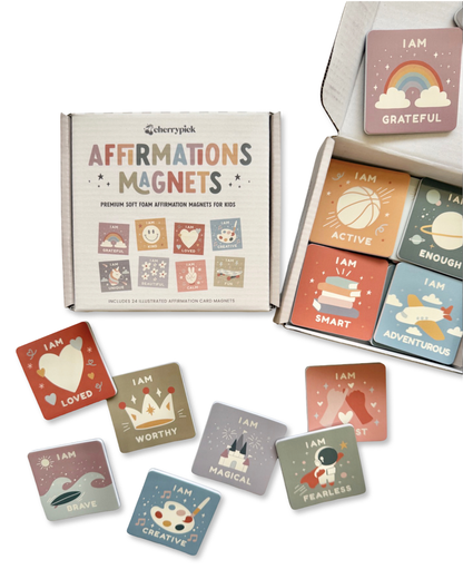 Affirmations Magnets - Soft Foam Magnetic Set