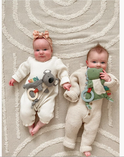 Bitzy Crinkle™ Sensory Toy With Teether