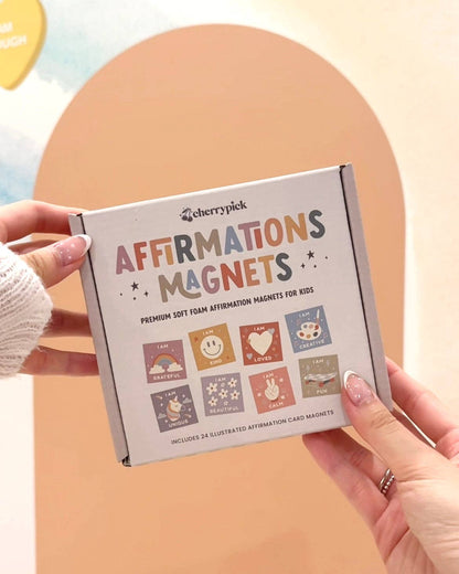 Affirmations Magnets - Soft Foam Magnetic Set