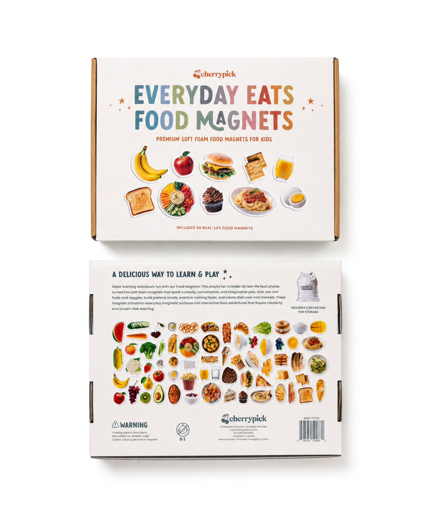 Everyday Eats Food Magnets (65 pc set)