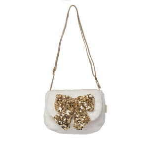 Bag - Fluffy Sequin Bow