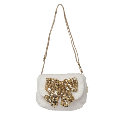 Bag - Fluffy Sequin Bow