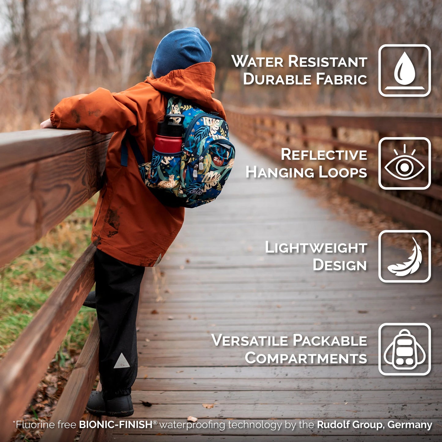 Kids Mini Backpacks - Space Dino