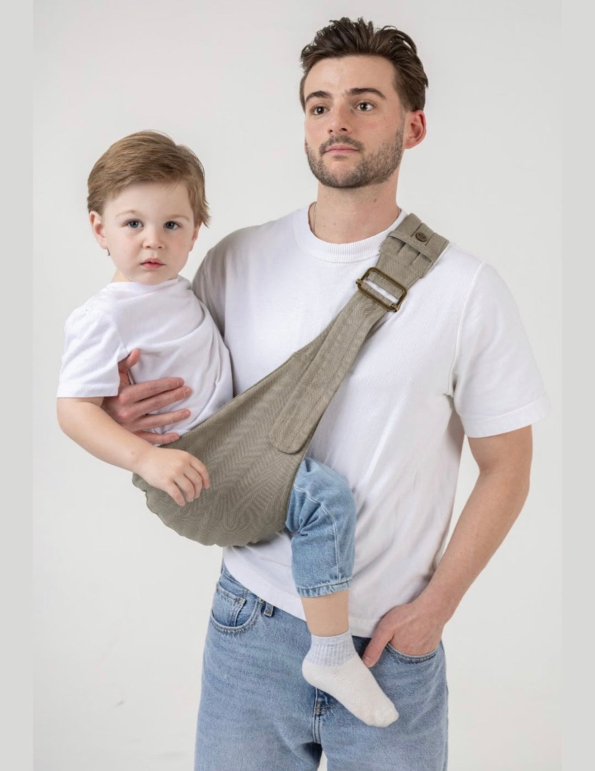 The Monarch Toddler Sling - Stone Sage