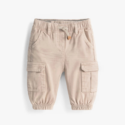 Beige cargo jeans