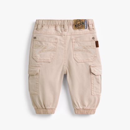 Beige cargo jeans