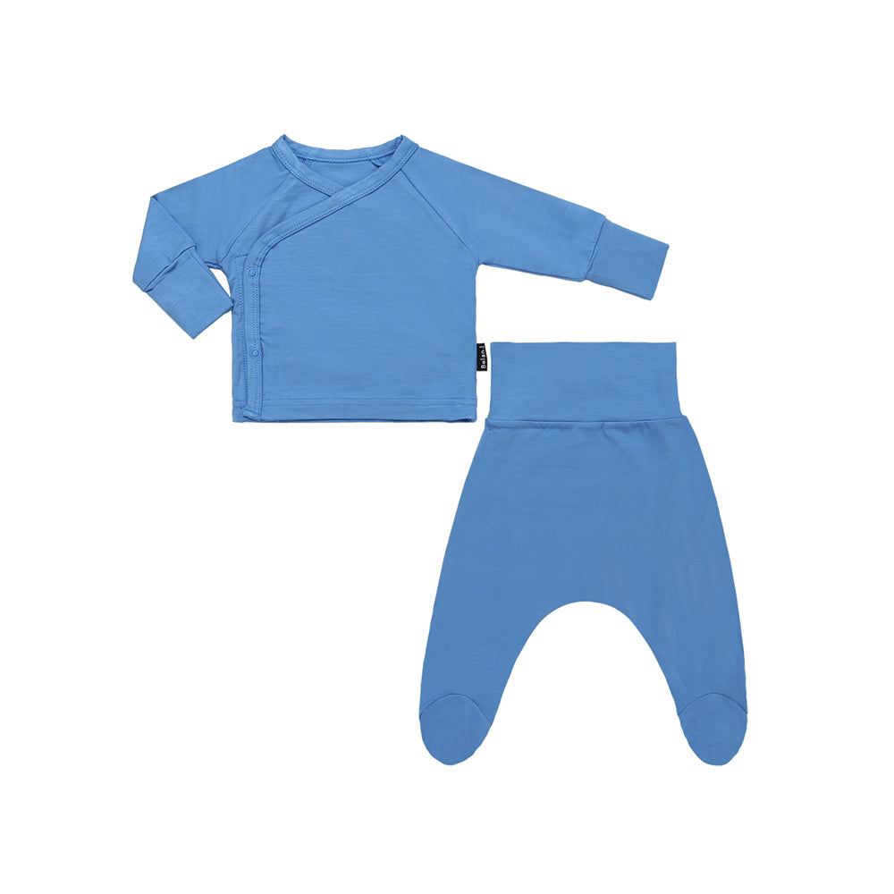 Take Me Home Kimono Set - Lake Blue