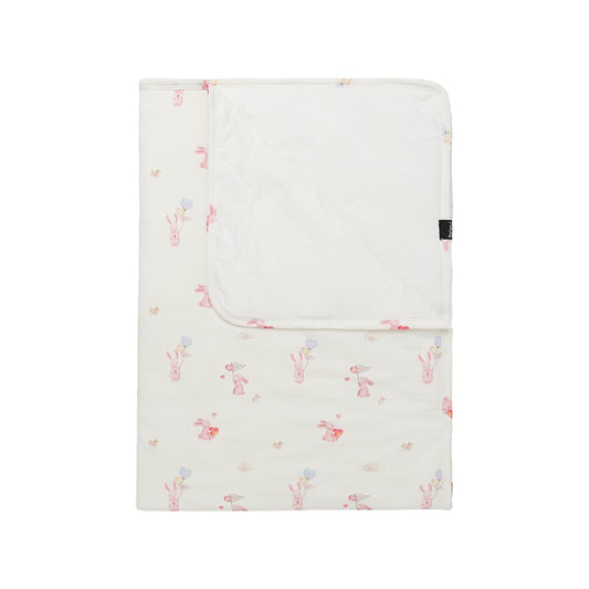 Snuggle Blanket 1.0 TOG - Love Bunnies/White