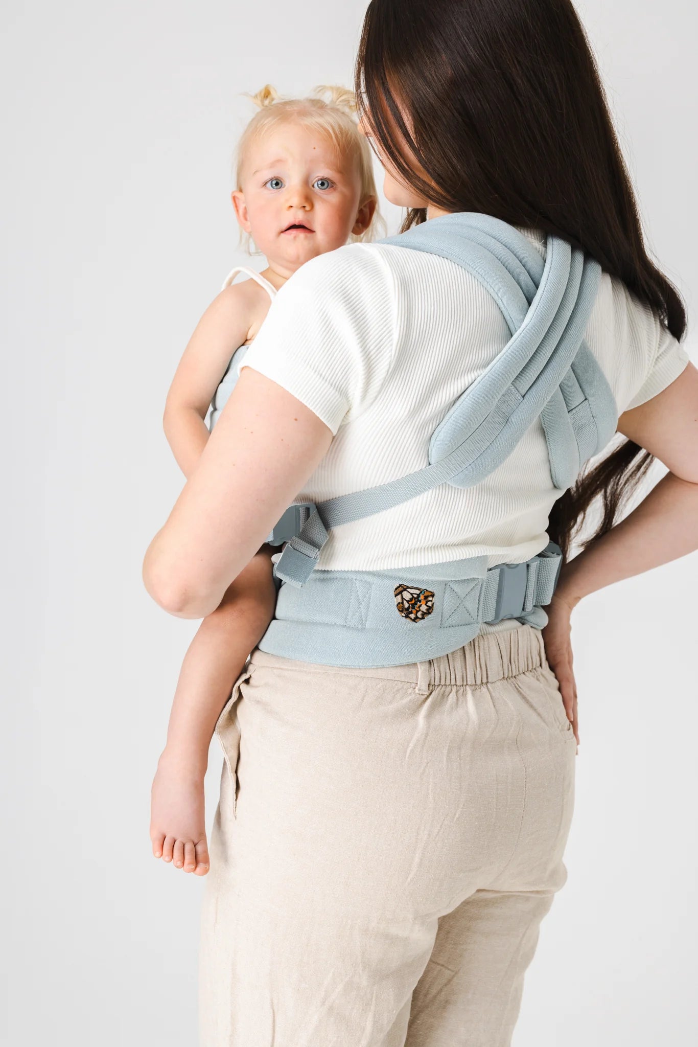 The Monarch Buckle Carrier - Dream Wash Denim