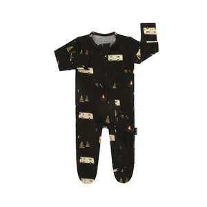 Footed Zipper Sleeper - Night Camp