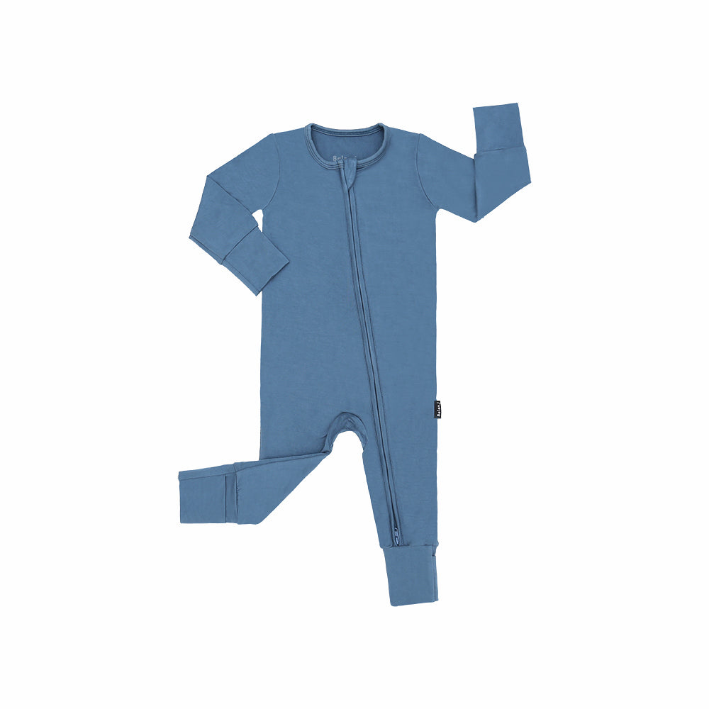 Footless Sleeper with Fold-Over Cuffs - Night Sky