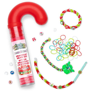 Rainbow Loom Beadmoji Bracelet Kit - Candy Cane Surprise