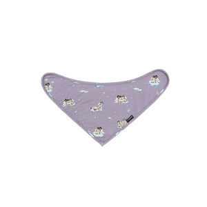 Bandana Bib - Penguins (Periwinkle)