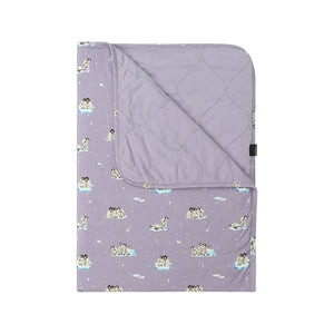 Snuggle Blanket 1.0 TOG - Penguins (Periwinkle)