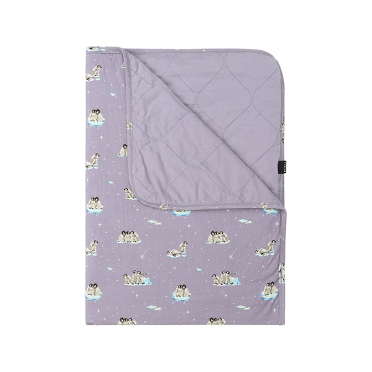 Snuggle Blanket 1.0 TOG - Penguins (Periwinkle)
